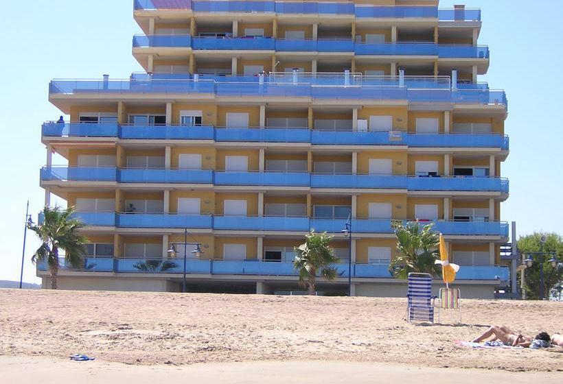 Apartamento Con Aire Acondicionado En 1ª Linea De Playa Edificio Moli De Vent Peñíscola Eksteriør bilde